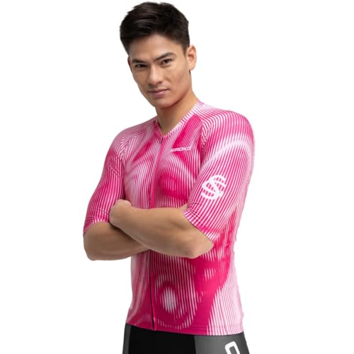 SIROKO - Radtrikot - Real Sporting de Gijón SC M2 Batalla - XL - Rosa von SIROKO