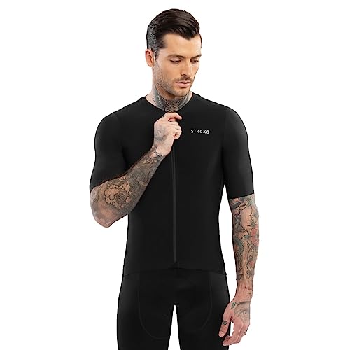 SIROKO - Radtrikot SRX PRO HighTech - M - Schwarz von SIROKO