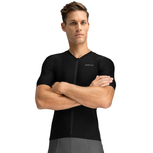 SIROKO - Radtrikot SRX PRO HighTech - XXL - Schwarz von SIROKO