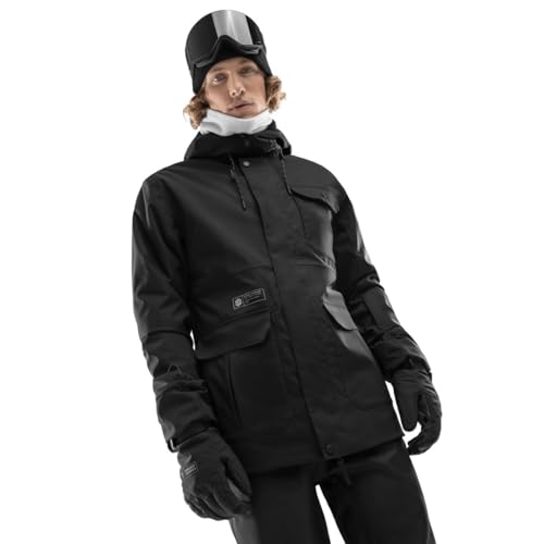 SIROKO - Skijacke Ultimate Edgewood - L - Schwarz von SIROKO