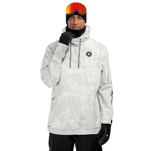 SIROKO - Snowboardjacke W1 Tremblant - XXL - Weiß/Perlgrau von SIROKO