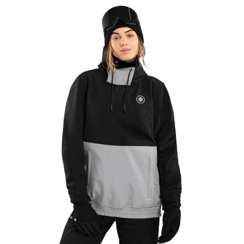 SIROKO - Snowboardjacke für Damen W1-W Boardslide - L - Schwarz/Grau von SIROKO