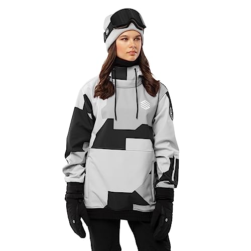 SIROKO - Skijacke für Damen W1-W Tibet - XL - Grau/Schwarz von SIROKO