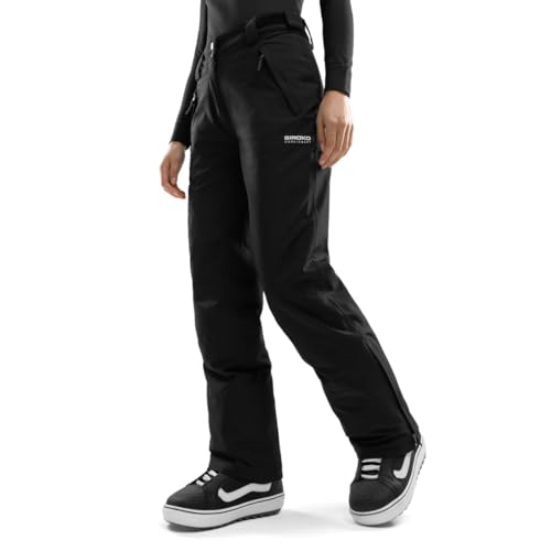 SIROKO - Snowboardhosen für Damen - Starter-Kollektion Core Frutt - M - Schwarz von SIROKO