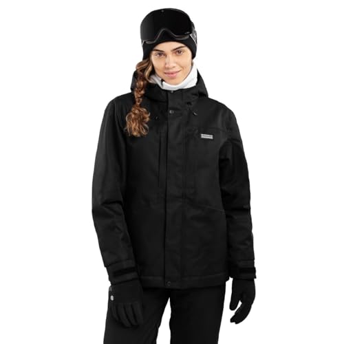 SIROKO - Snowboardjacke mit Isolierung für Damen W4-W Vostock - S - Schwarz von SIROKO