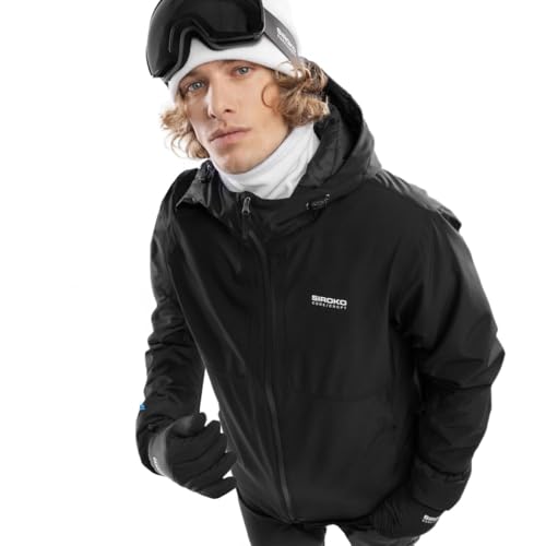 SIROKO - Snowboardjacke - Starter-Kollektion Core Davos - M - Schwarz von SIROKO