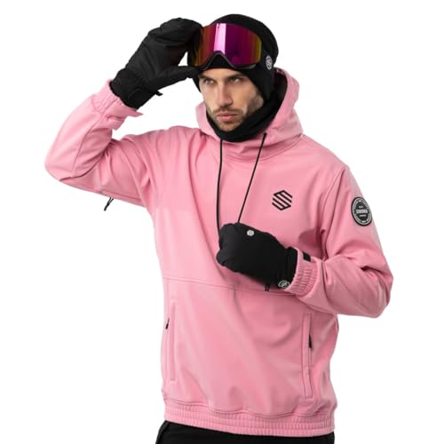 SIROKO - Snowboardjacke W1 Dolomites - M - Bubblegum Pink von SIROKO