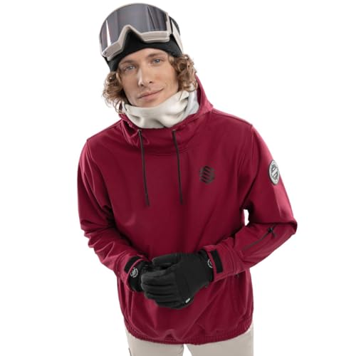 SIROKO - Snowboardjacke W1 Groenland - XL - Bordeauxrot von SIROKO