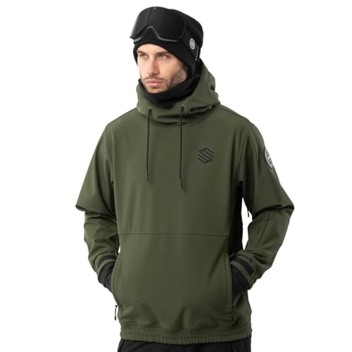SIROKO - Snowboardjacke W1 Kilimanjaro - M - Armeegrün von SIROKO