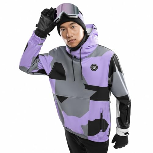 SIROKO - Snowboardjacke W1 Tignes - L - Lavendel/Schwarz von SIROKO