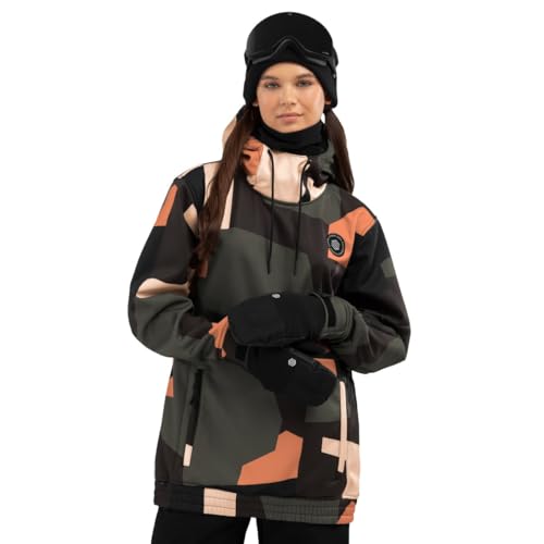 SIROKO - Snowboardjacke für Damen W1-W Sandboard - XXS - Schwarz/Braun von SIROKO