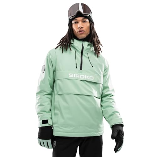 SIROKO - Snowboardjacke mit Isolierung W6 Elm - L - Grün SIROKO - Snowboardjacke mit Isolierung W6 Elm - L - Grün von SIROKO