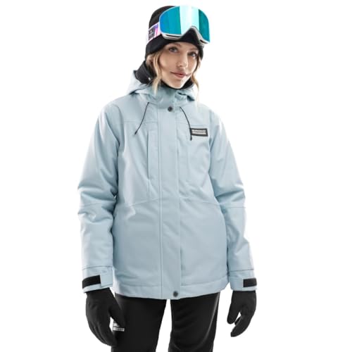 SIROKO - Snowboardjacke mit Isolierung für Damen W4-W Pole - M - Blau von SIROKO