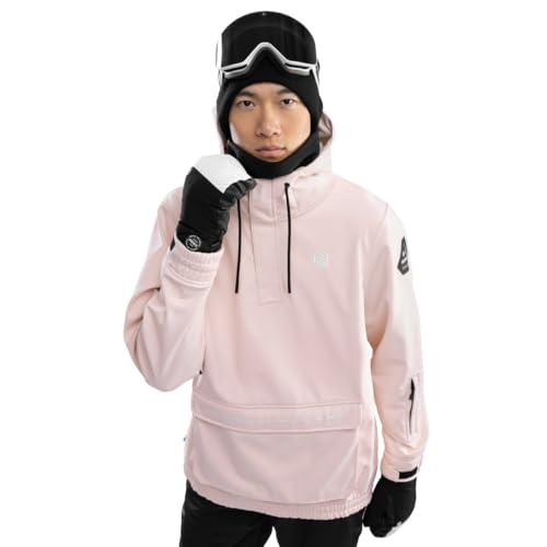 SIROKO - Snowboardjacke mit Kängurutasche W3 Arlberg - S - Rosa von SIROKO