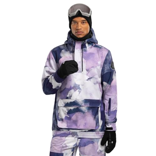 SIROKO - Snowboardjacke mit Kängurutasche W3 Cloudmont - M - Mehrfarbig von SIROKO