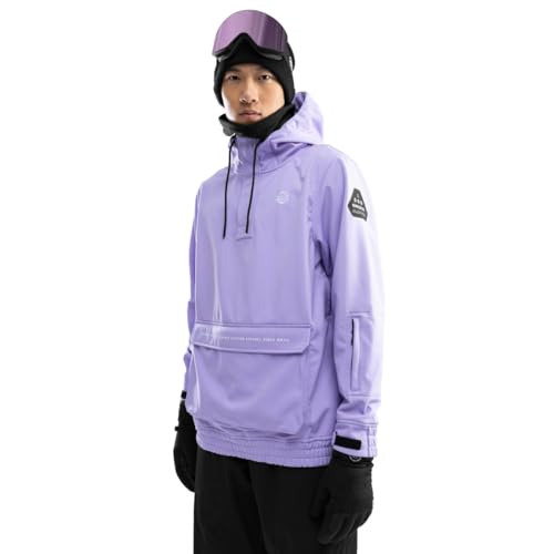 SIROKO - Snowboardjacke mit Kängurutasche W3 Halti - L - Lila von SIROKO