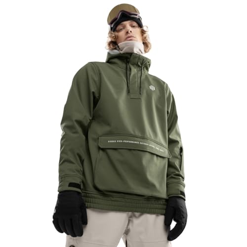 SIROKO - Snowboardjacke mit Kängurutasche W3 Robson - S - Grün von SIROKO