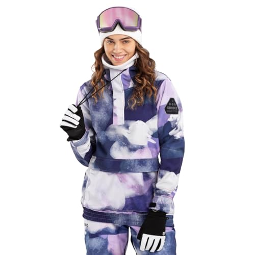 SIROKO - Snowboardjacke mit Kängurutasche für Damen W3-W Cloudmont - L - Mehrfarbig von SIROKO