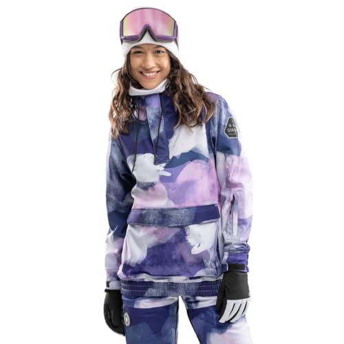 SIROKO - Snowboardjacke mit Kängurutasche für Damen W3-W Cloudmont - L - Mehrfarbig von SIROKO