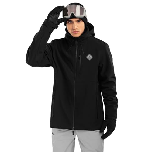 SIROKO - Softshell Jacke für Schnee W2 Mckinley - XS - Schwarz von SIROKO