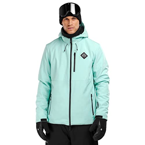 SIROKO - Softshell Jacke für Schnee W2 Senja - L - Türkis von SIROKO