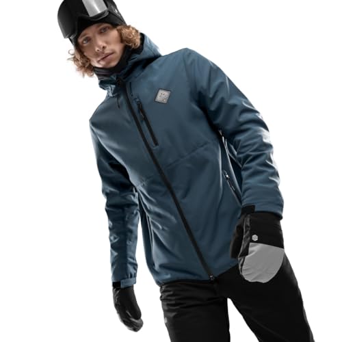 SIROKO - Softshell Skijacke W2 Monsoon - S - Blau von SIROKO