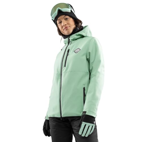 SIROKO - Softshell Skijacke für Damen W2-W Emerald - XS - Grün von SIROKO
