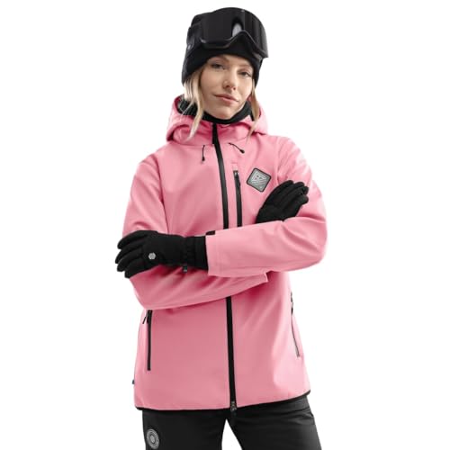 SIROKO - Softshell Skijacke für Damen W2-W Lollipop - XS - Bubblegum Pink von SIROKO