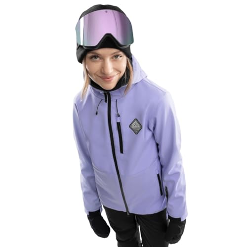 SIROKO - Softshell Skijacke für Damen W2-W Makalu - XXS - Lavendel von SIROKO