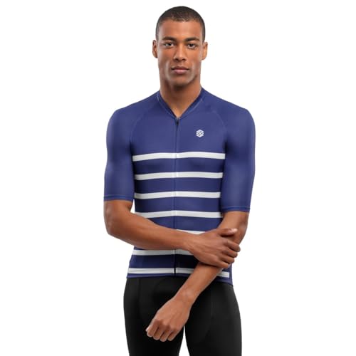 SIROKO - Sommer-Radtrikot M3 Peyresourde - XXL - Violett/Weiß von SIROKO