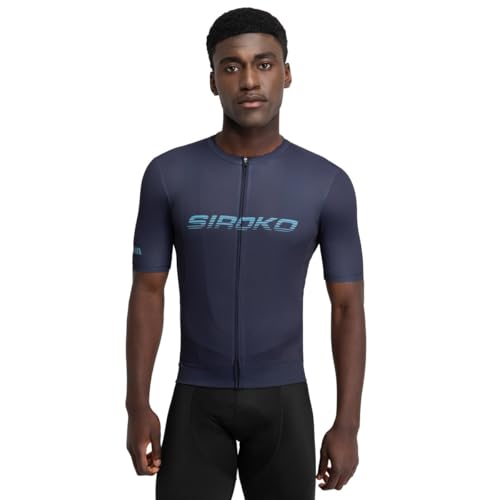 SIROKO - Sommer-Radtrikot M8 Torque - L - Blau von SIROKO