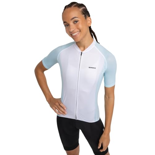 SIROKO - Sommer-Radtrikot für Damen M3 Cielo - S - Weiß von SIROKO