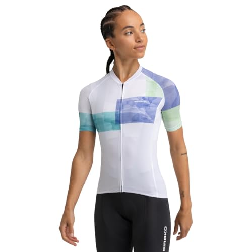 SIROKO - Sommer-Radtrikot für Damen M3 ECLAT - S - Weiß von SIROKO