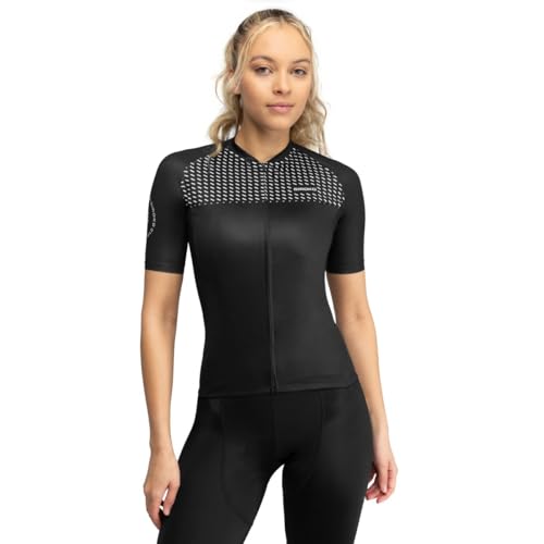 SIROKO - Sommer-Radtrikot für Damen M3 Milano - M - Schwarz/Weiß von SIROKO