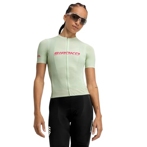 SIROKO - Sommer-Radtrikot für Damen M8 Syntony - L - Grün von SIROKO