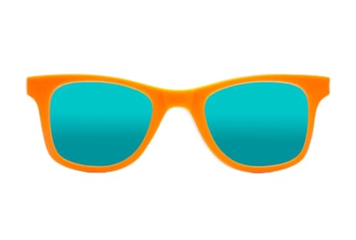 SIROKO Surf-Sonnenbrille Orange Kids Mandarine Jungen und Mädchen von SIROKO