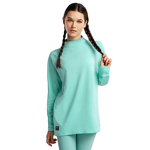 SIROKO - Thermo Shirt für Schnee für Damen Slush-W Turquoise - XL - Türkis von SIROKO