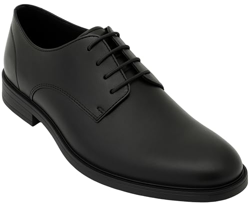 Derby-Schnürschuhe für Jungen, Mattschwarz – formelle Schuhe für Hochzeiten, Bälle, Größe 33 von SIRRI