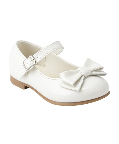 SIRRI Mädchen-Mary-Jane-Lackschuhe mit Schleife – ideales Schuhwerk für Elegante Anlässe Größe 23 von SIRRI