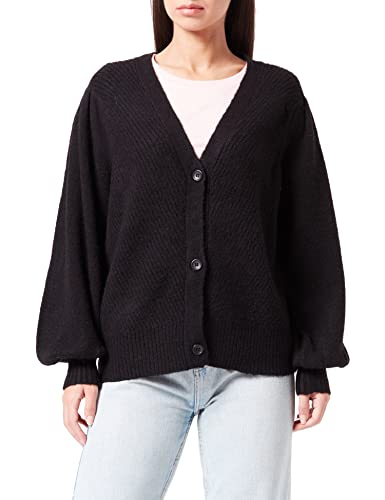 SIRUP COPENHAGEN Damen Sirup Copenhagen Black Elegant Cardigan Pullover Sweater, Schwarz, S EU von SIRUP COPENHAGEN