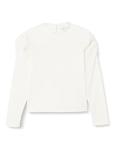 SIRUP COPENHAGEN Damen Sirup Copenhagen Chalk Pointelle Puffsleeve Pullover Sweater, Chalk, XL EU von SIRUP COPENHAGEN