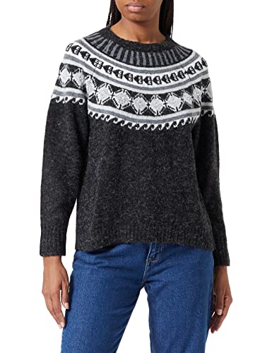 SIRUP COPENHAGEN Women's Perla Nordic Pullover Sweater, Grey, medium von SIRUP COPENHAGEN