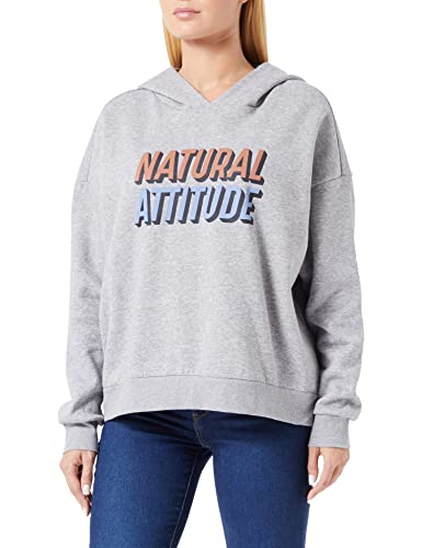 SIRUP COPENHAGEN Women's Sweat Hoodie w. Print Hooded Sweatshirt, Grey Melange, Large von SIRUP COPENHAGEN