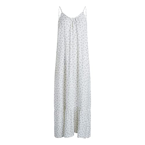 SIRUP COPENHAGEN Women's Thin Strap Summer Casual Dress, Chalk AOP, XL von SIRUP COPENHAGEN