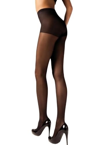 SISI Damen COLLANT Activity 50 Entspannende und konturierende Strumpfhose, 50 den, Nero, 42 von SiSi