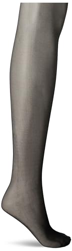 SISI Damen COLLANT Style CORPINO RICAMATO Bestickte Strumpfhose, 15 den, Nero, M von SiSi