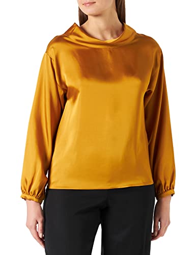 Sisley Damen 52ADLQ02J Blouse, Mustard 3P8, L von SISLEY