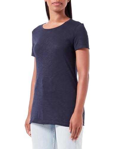 Sisley Damen T-shirt 3fd4l11a2 T Shirt, Night Blue 06u, L EU von SISLEY