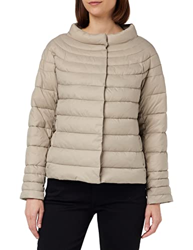 Sisley Women's 2BA2LN029 Jacket, Beige 18J, 40 von SISLEY