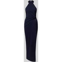 SISTAGLAM Abendkleid mit Neckholder in Marine, Größe 34 von SISTAGLAM